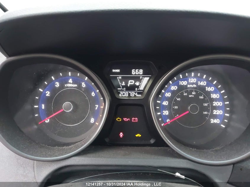 2014 Hyundai Elantra Gl VIN: 5NPDH4AE1EH494908 Lot: 12141257