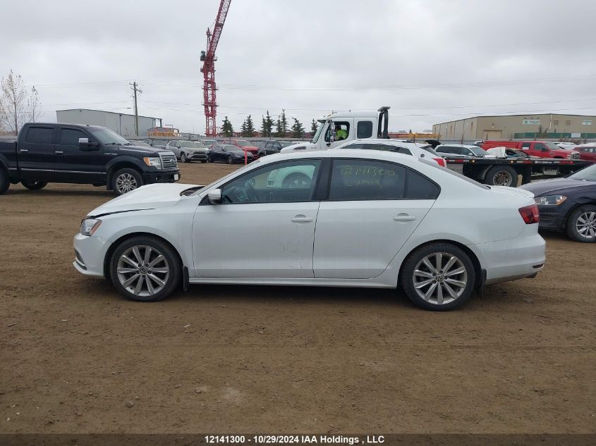 2016 Volkswagen Jetta 1.8T Sport VIN: 3VWD07AJ2GM381419 Lot: 12141300