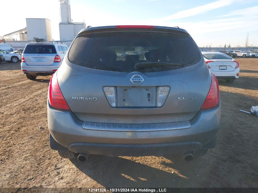 2007 Nissan Murano Sl VIN: JN8AZ08W47W602947 Lot: 12141326