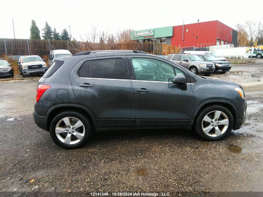 2014 Chevrolet Trax Ltz VIN: 3GNCJNSB2EL183103 Lot: 12141346