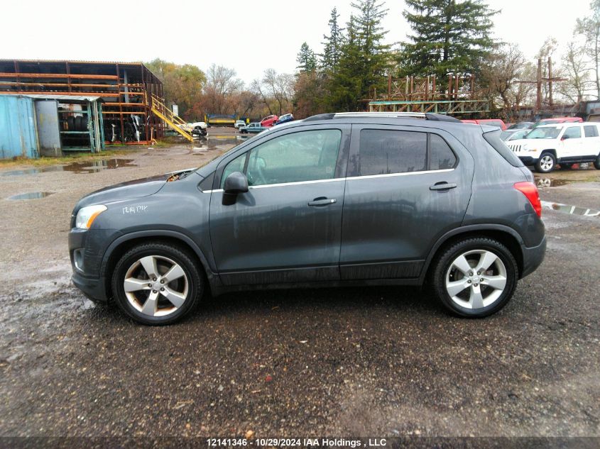 2014 Chevrolet Trax Ltz VIN: 3GNCJNSB2EL183103 Lot: 12141346