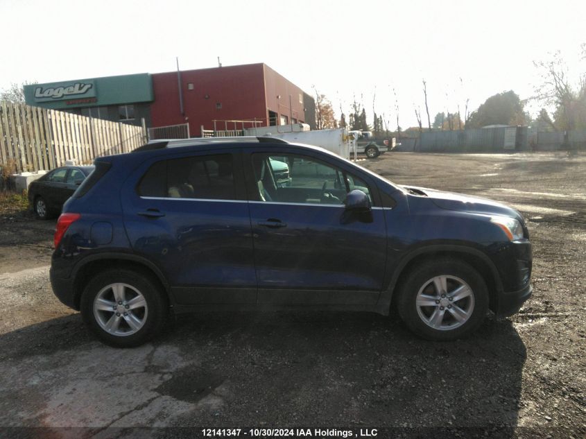 2016 Chevrolet Trax 1Lt VIN: 3GNCJLSB4GL189833 Lot: 12141347