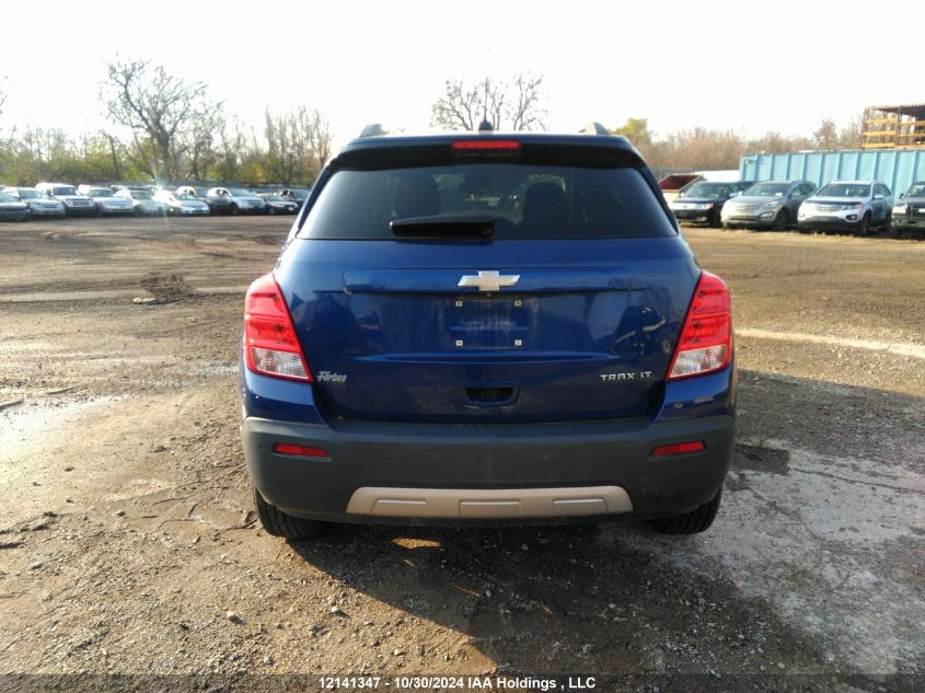 2016 Chevrolet Trax 1Lt VIN: 3GNCJLSB4GL189833 Lot: 12141347