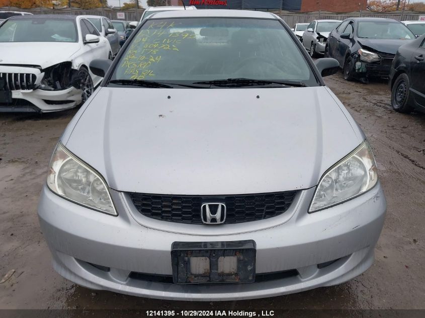 2004 Honda Civic VIN: 1HGEM222X4L804722 Lot: 12141395