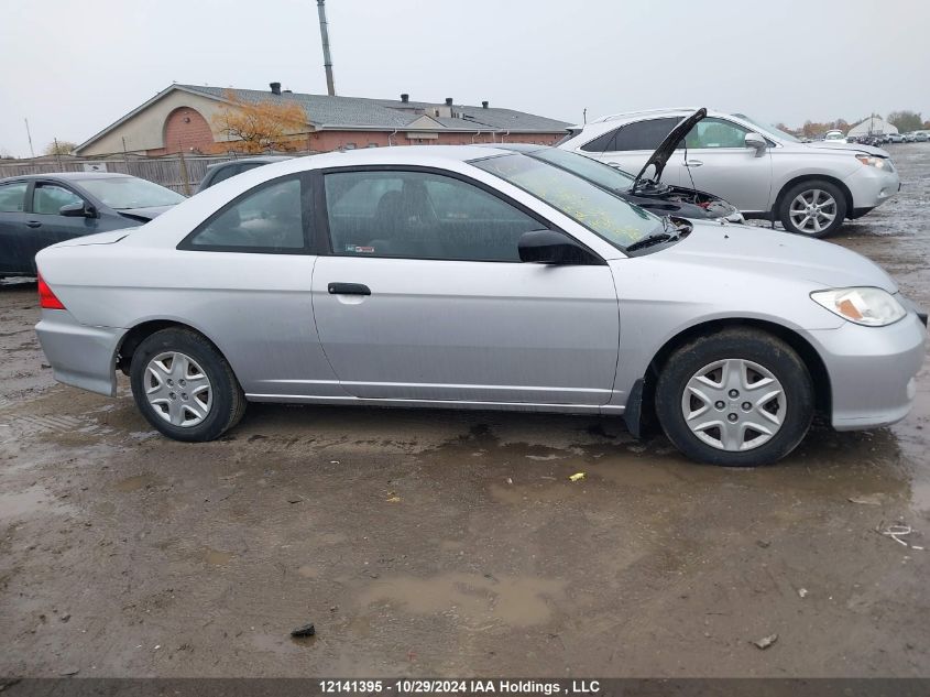 2004 Honda Civic VIN: 1HGEM222X4L804722 Lot: 12141395