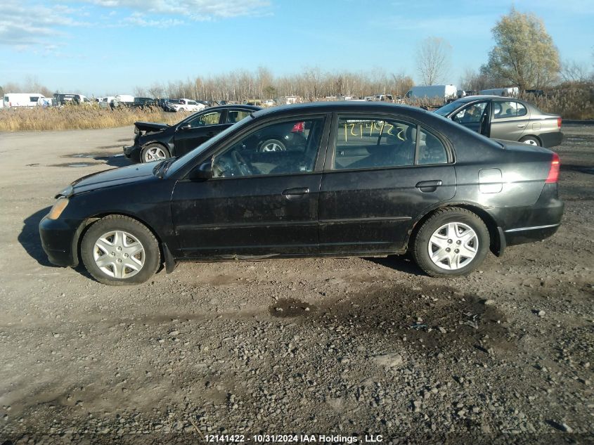 2003 Honda Civic Dx VIN: 2HGES16403H903413 Lot: 12141422