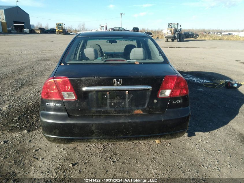 2003 Honda Civic Dx VIN: 2HGES16403H903413 Lot: 12141422