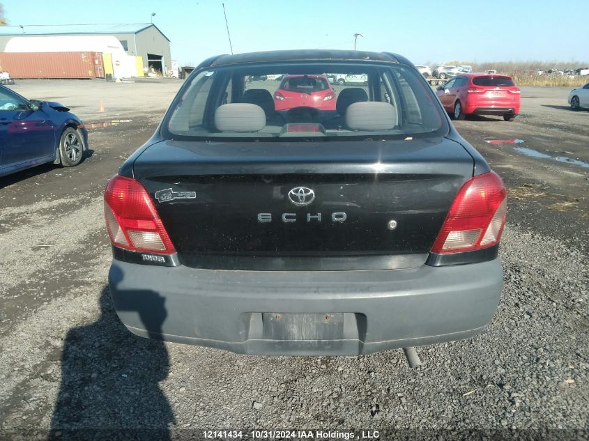 2002 Toyota Echo VIN: JTDBT123220240599 Lot: 12141434