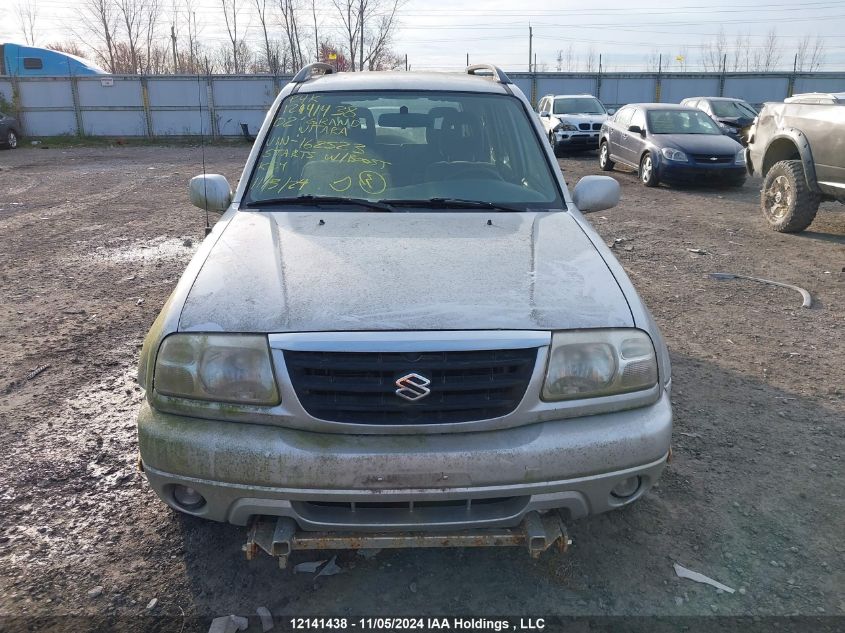 2003 Suzuki Grand Vitara VIN: JS3TD62V324162523 Lot: 12141438