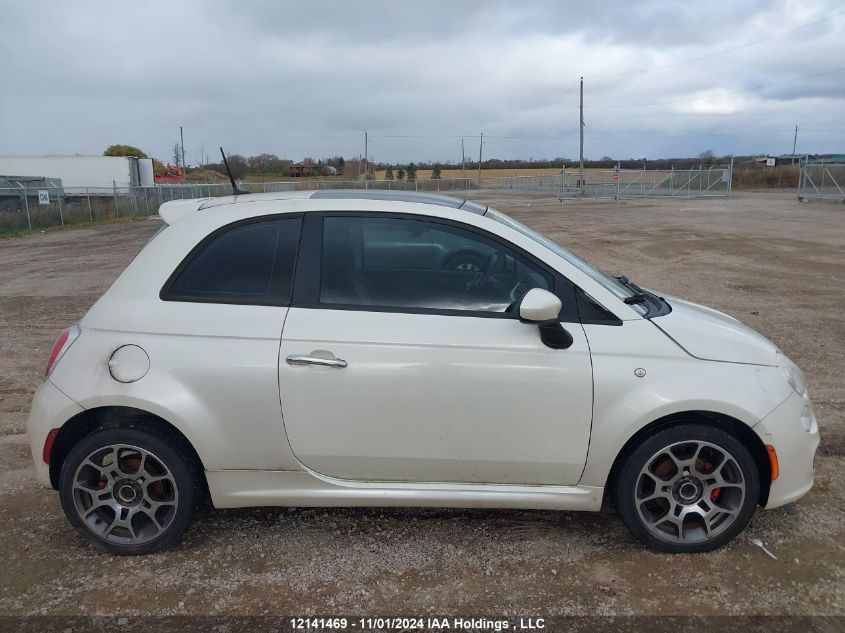 2012 Fiat 500 Sport VIN: 3C3CFFBR4CT111284 Lot: 12141469