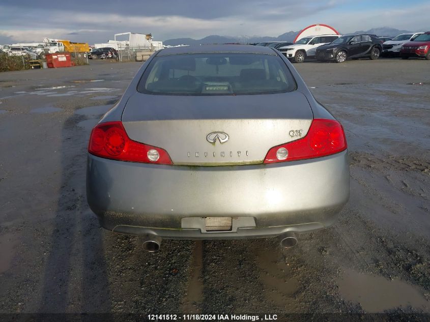 2005 Infiniti G35 VIN: JNKCV54E05M405050 Lot: 12141512