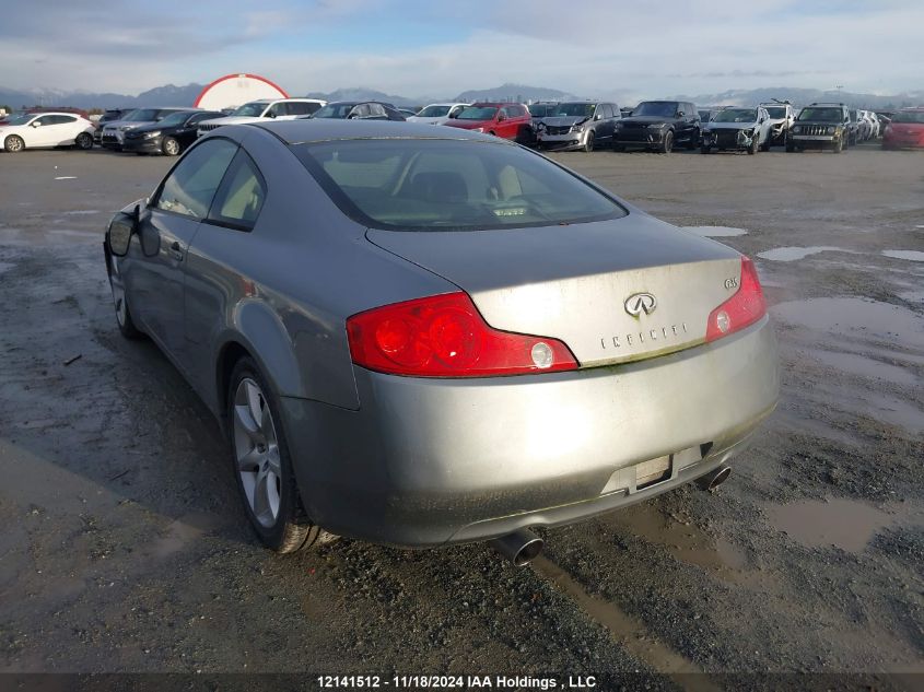 2005 Infiniti G35 VIN: JNKCV54E05M405050 Lot: 12141512