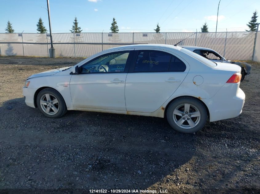 2008 Mitsubishi Lancer VIN: JA3AU26U38U601906 Lot: 12141522