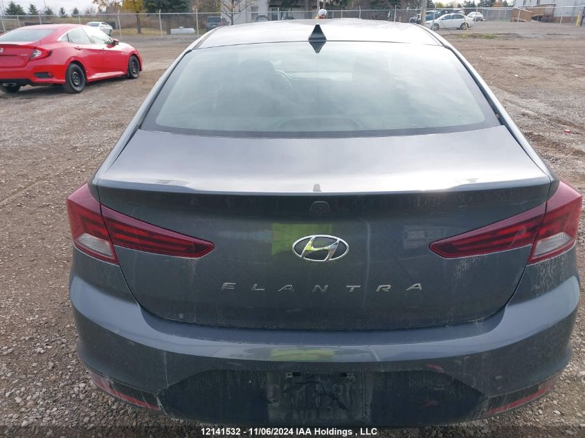 2019 Hyundai Elantra Preferred VIN: KMHD84LFXKU787015 Lot: 12141532