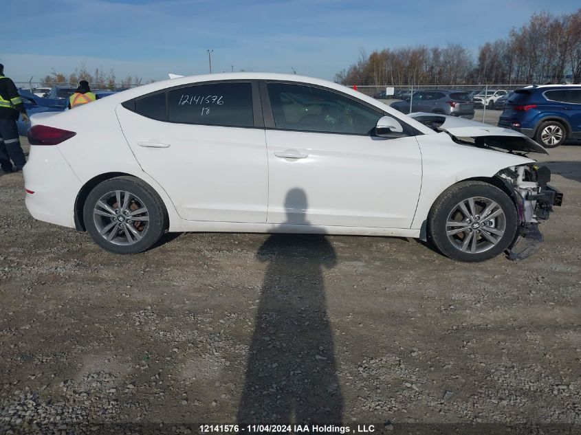 2018 Hyundai Elantra Gl VIN: KMHD84LF8JU515917 Lot: 12141576