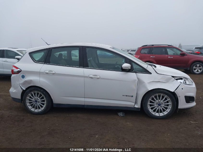 2013 Ford C-Max Hybrid Se VIN: 1FADP5AU5DL533256 Lot: 12141656