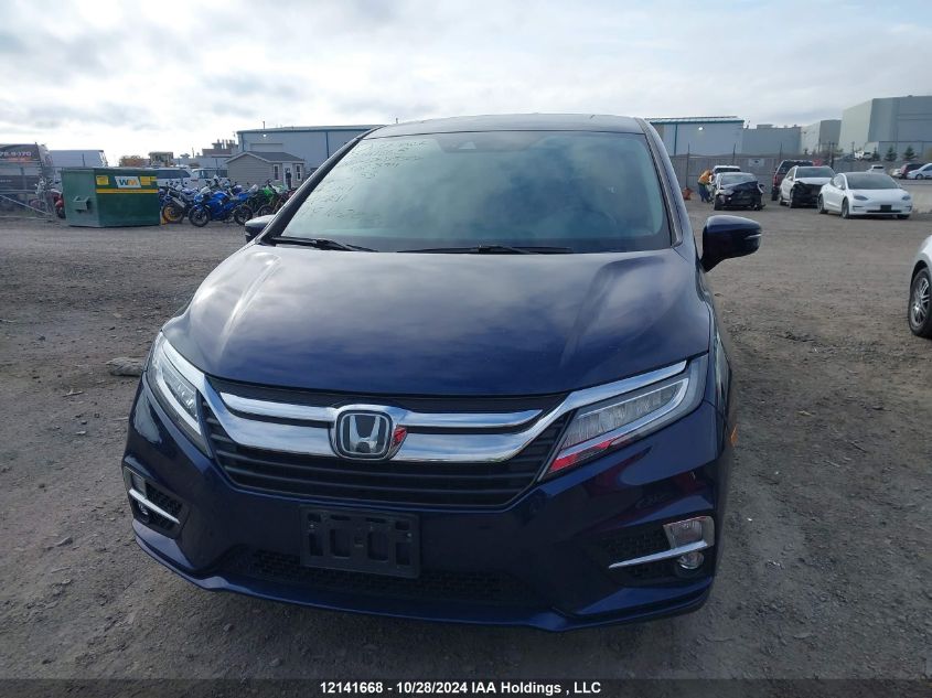 2020 Honda Odyssey Touring VIN: 5FNRL6H80LB502394 Lot: 12141668