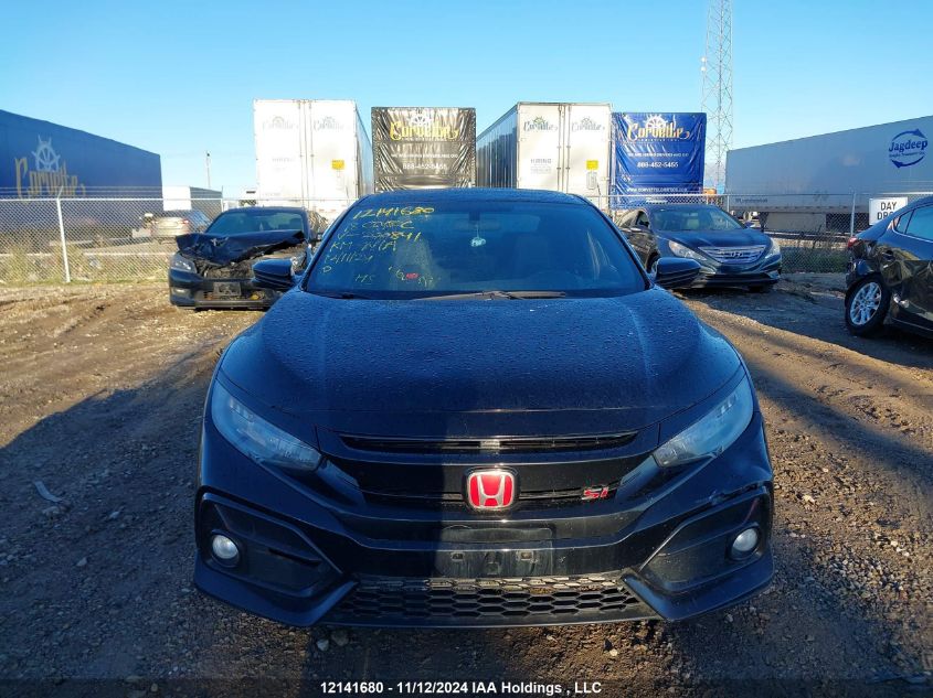 2018 Honda Civic Si Si VIN: 2HGFC1E50JH200841 Lot: 12141680