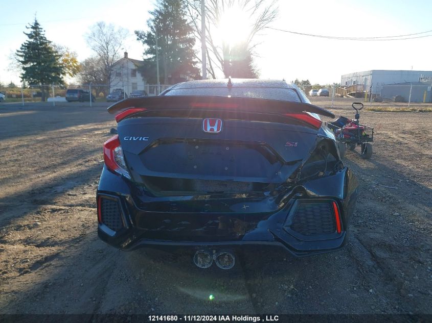 2018 Honda Civic Si Si VIN: 2HGFC1E50JH200841 Lot: 12141680