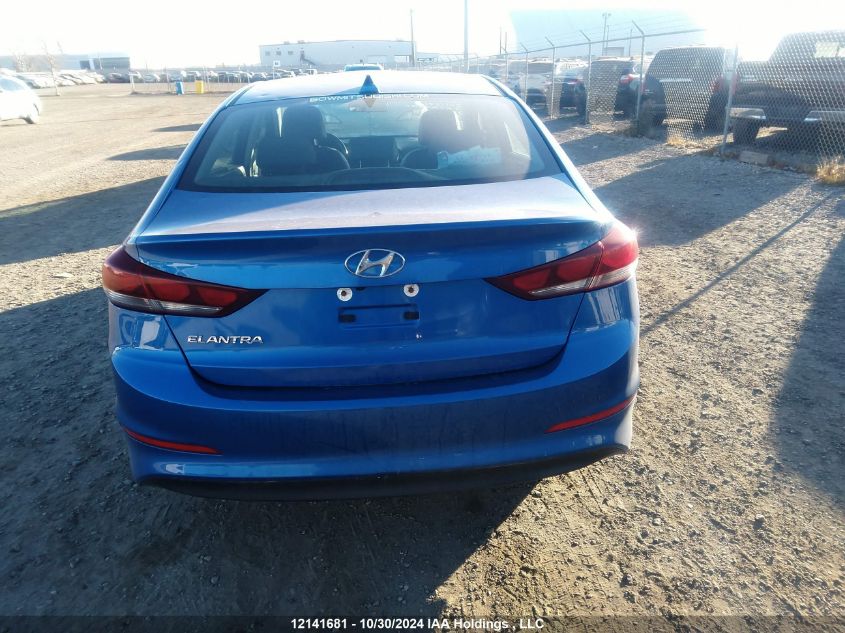 2018 Hyundai Elantra Gls VIN: KMHD84LF4JU542595 Lot: 12141681