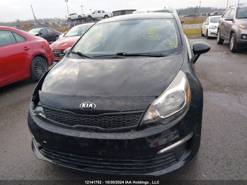 2016 Kia Rio VIN: KNADM4A34G6551543 Lot: 12141752