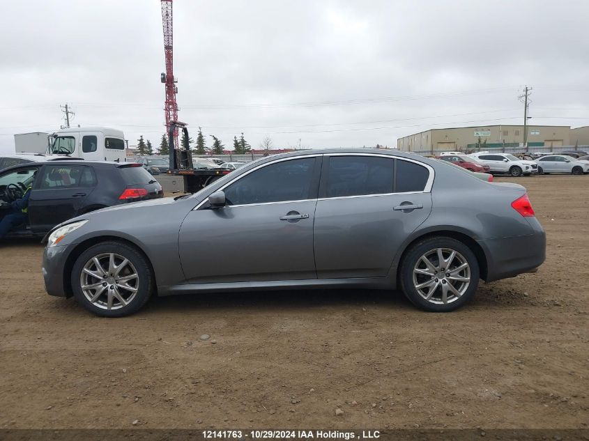 2011 Infiniti G37X VIN: JN1CV6AR4BM403587 Lot: 12141763