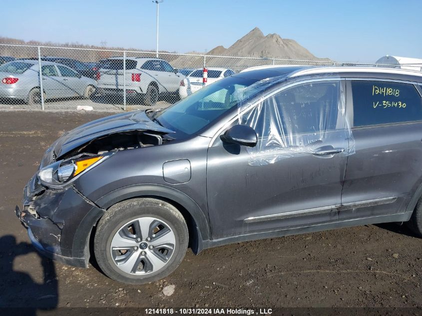 2019 Kia Niro Plug-In Hybrid VIN: KNDCD3LD3K5351430 Lot: 12141818