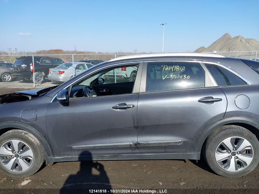 2019 Kia Niro Plug-In Hybrid VIN: KNDCD3LD3K5351430 Lot: 12141818