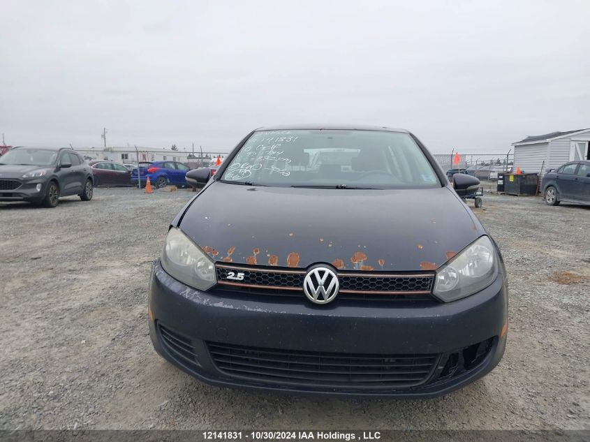 2010 Volkswagen Golf VIN: WVWCA7AJ8AW352784 Lot: 12141831