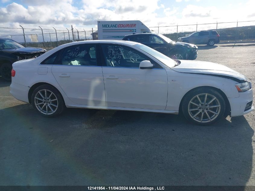 2015 Audi A4 VIN: WAUFFCFL4FN028016 Lot: 12141954