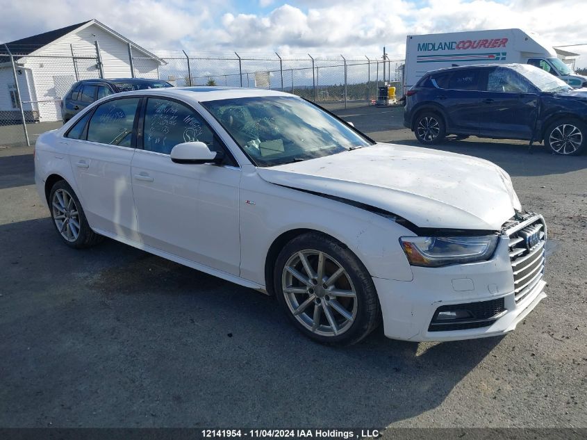 2015 Audi A4 VIN: WAUFFCFL4FN028016 Lot: 12141954