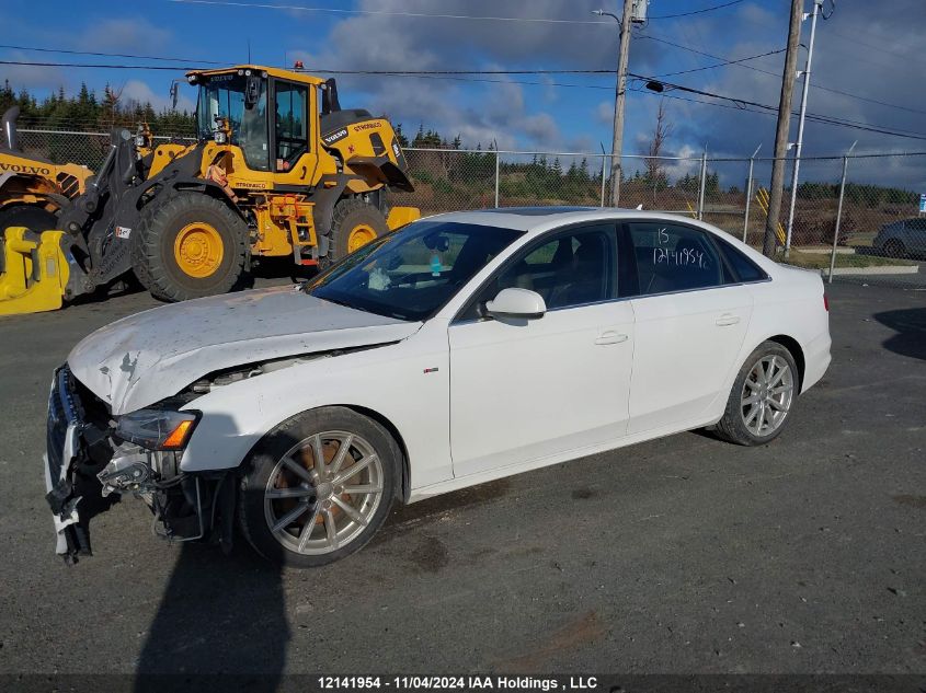 2015 Audi A4 VIN: WAUFFCFL4FN028016 Lot: 12141954