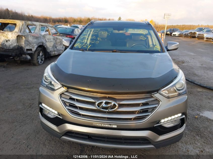 2017 Hyundai Santa Fe Sport 2.4 Luxury VIN: 5XYZUDLB2HG390220 Lot: 12142006