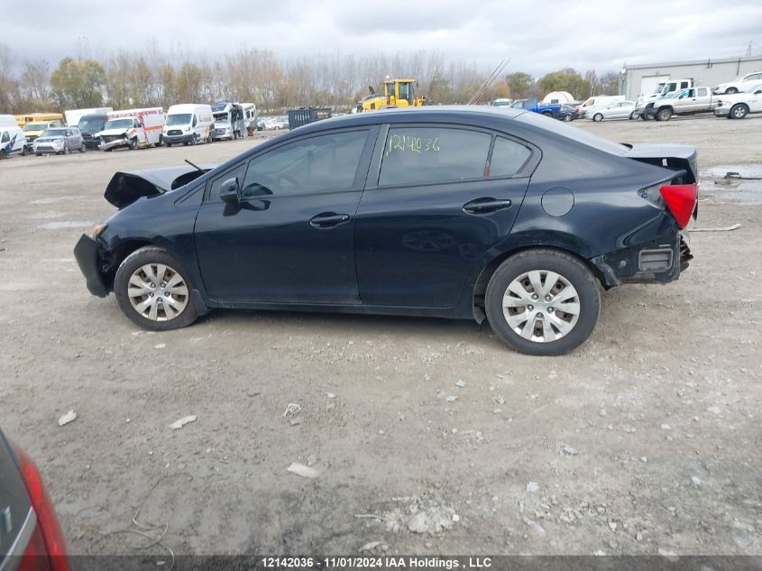 2012 Honda Civic Sdn VIN: 2HGFB2F49CH118639 Lot: 12142036