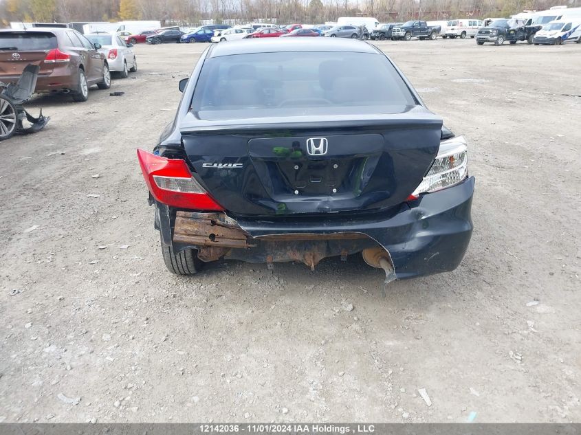 2012 Honda Civic Sdn VIN: 2HGFB2F49CH118639 Lot: 12142036