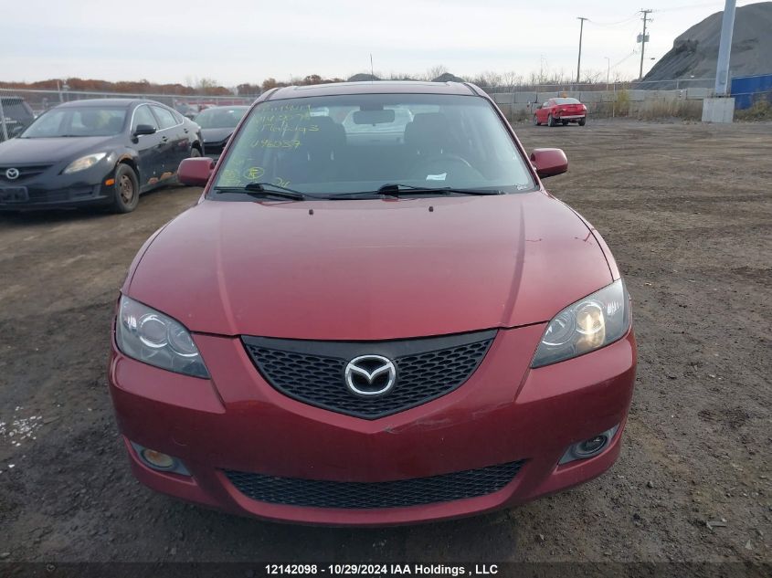 2006 Mazda Mazda3 VIN: JM1BK12F561496037 Lot: 12142098