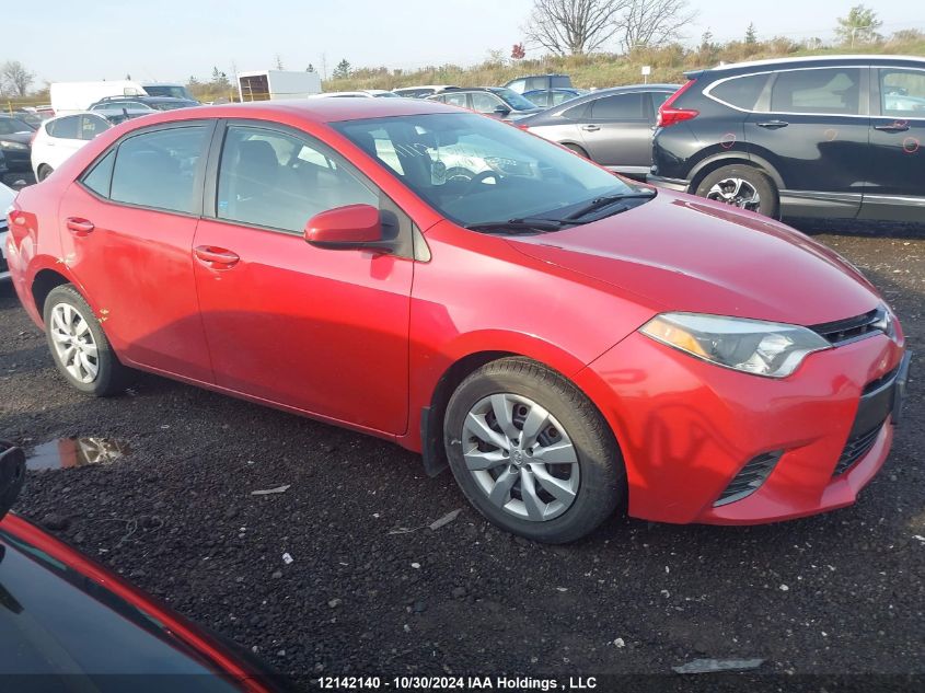 2016 Toyota Corolla Le VIN: 2T1BURHE4GC512149 Lot: 12142140