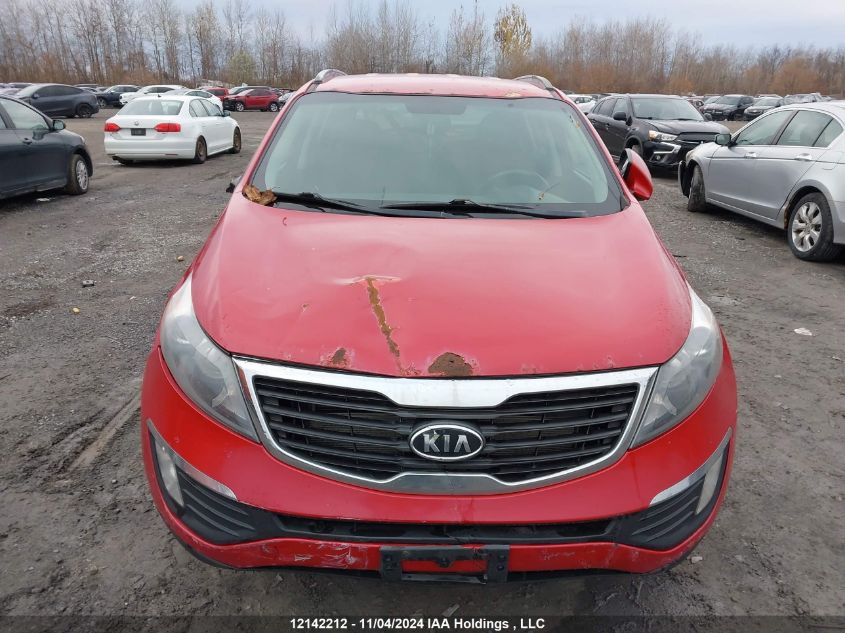 2011 Kia Sportage VIN: KNDPCCA28B7018411 Lot: 12142212