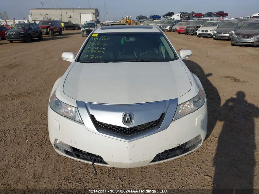 2011 Acura Tl VIN: 19UUA9F58BA800145 Lot: 12142237