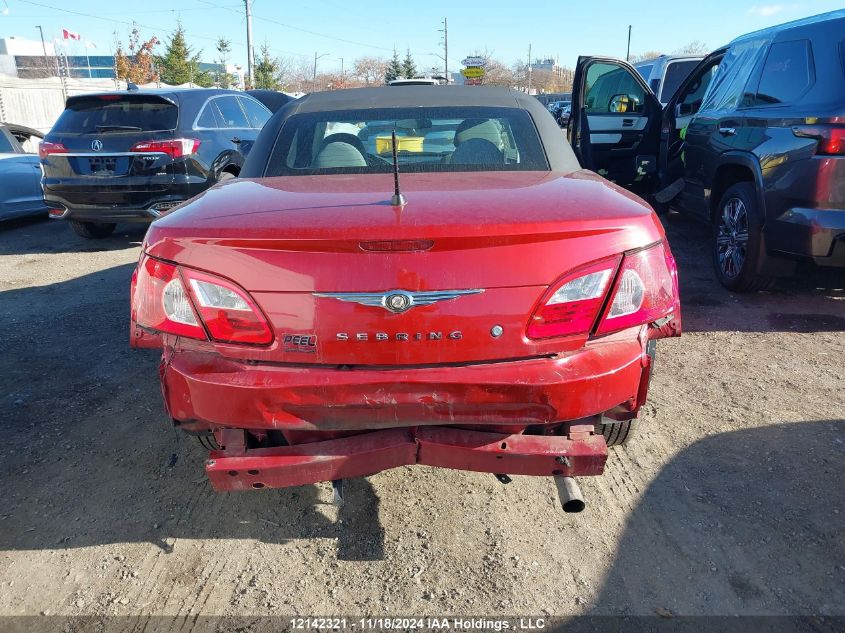 2008 Chrysler Sebring VIN: 1C3LC55R18N258510 Lot: 12142321