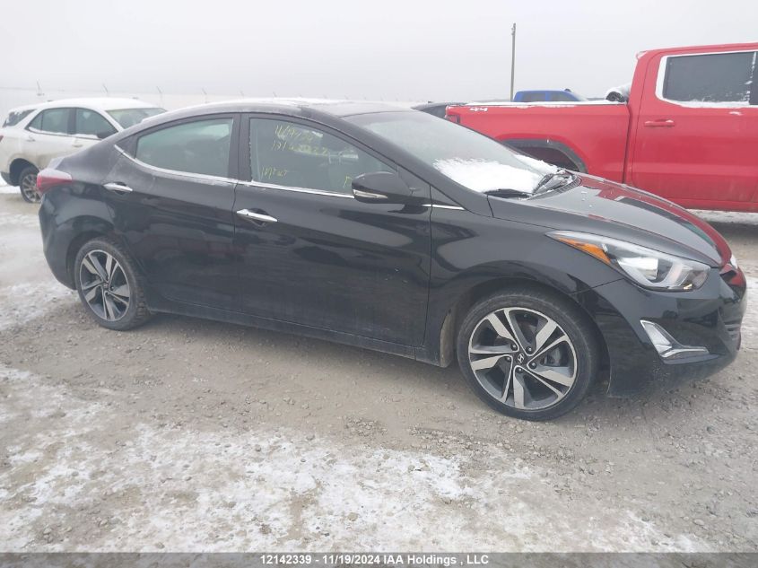 2014 Hyundai Elantra Se/Sport/Limited VIN: KMHDH4AH3EU214983 Lot: 12142339