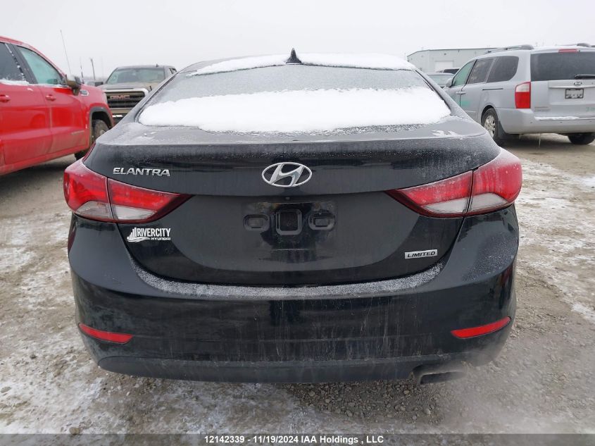 2014 Hyundai Elantra Se/Sport/Limited VIN: KMHDH4AH3EU214983 Lot: 12142339