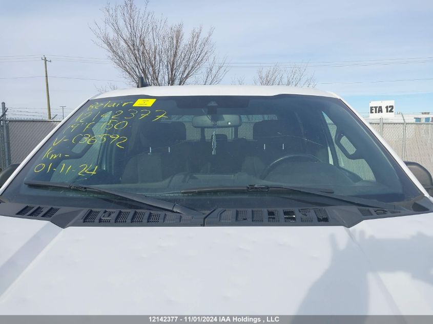 2019 Ford F150 Supercrew VIN: 1FTEW1E44KFC36592 Lot: 12142377