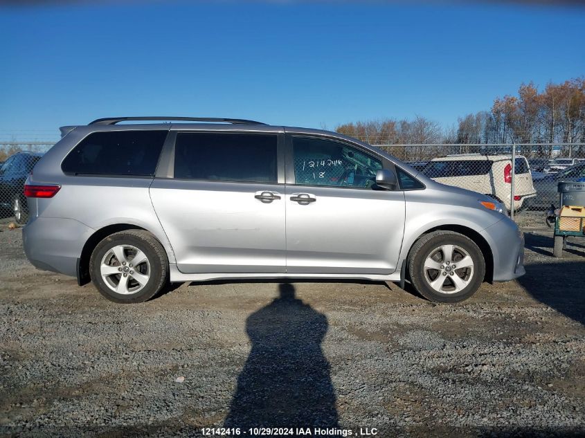 2018 Toyota Sienna 7-Passenger VIN: 5TDZZ3DC6JS961011 Lot: 12142416