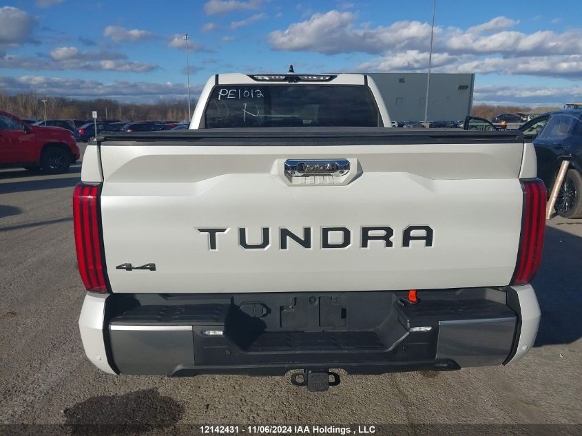 2023 Toyota Tundra Crewmax Limited VIN: 5TFJA5EC5PX013393 Lot: 12142431