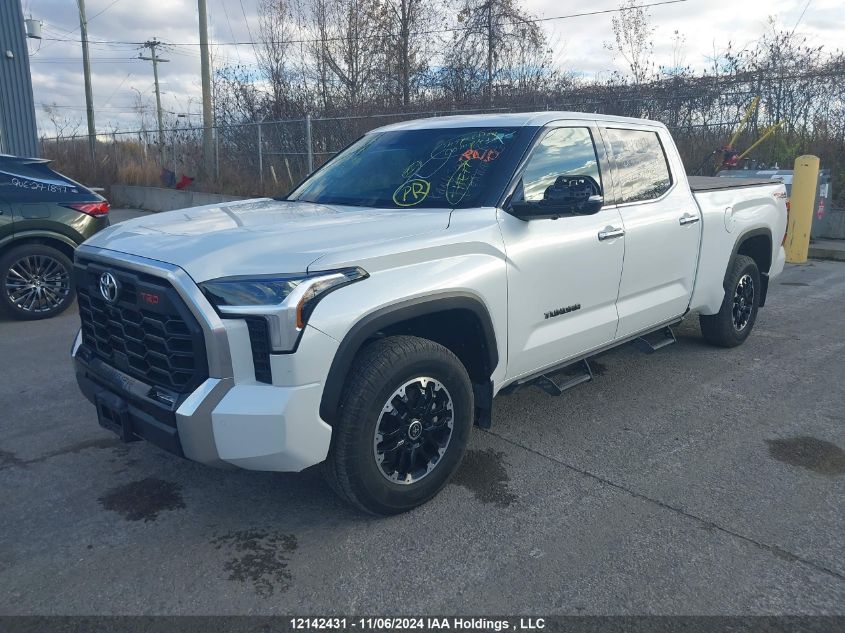 2023 Toyota Tundra Crewmax Limited VIN: 5TFJA5EC5PX013393 Lot: 12142431