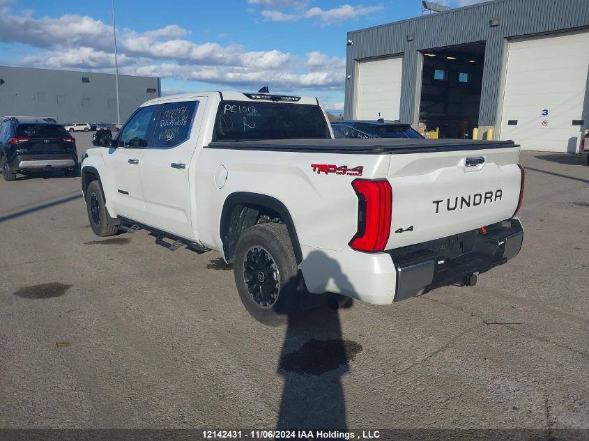 2023 Toyota Tundra Crewmax Limited VIN: 5TFJA5EC5PX013393 Lot: 12142431