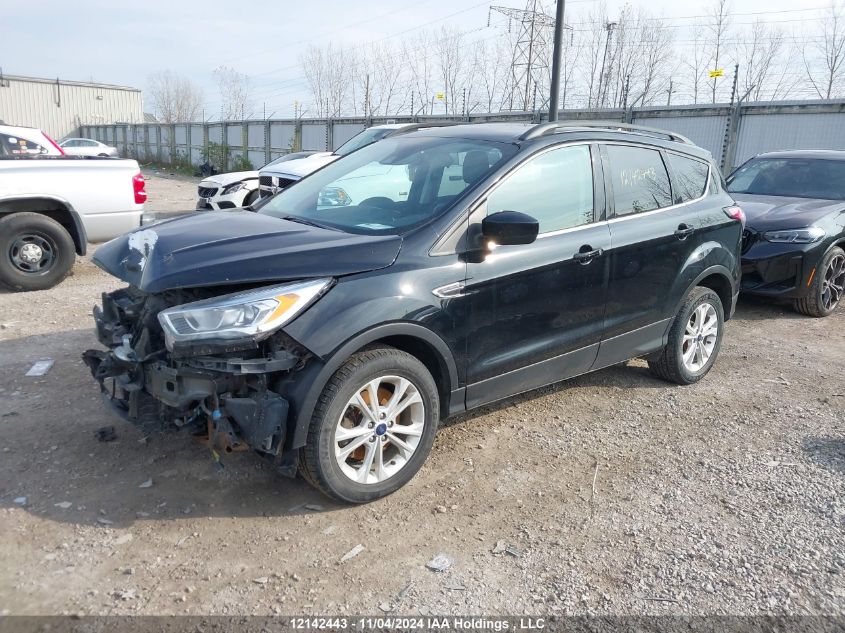 2018 Ford Escape Sel VIN: 1FMCU9HD9JUC21048 Lot: 12142443