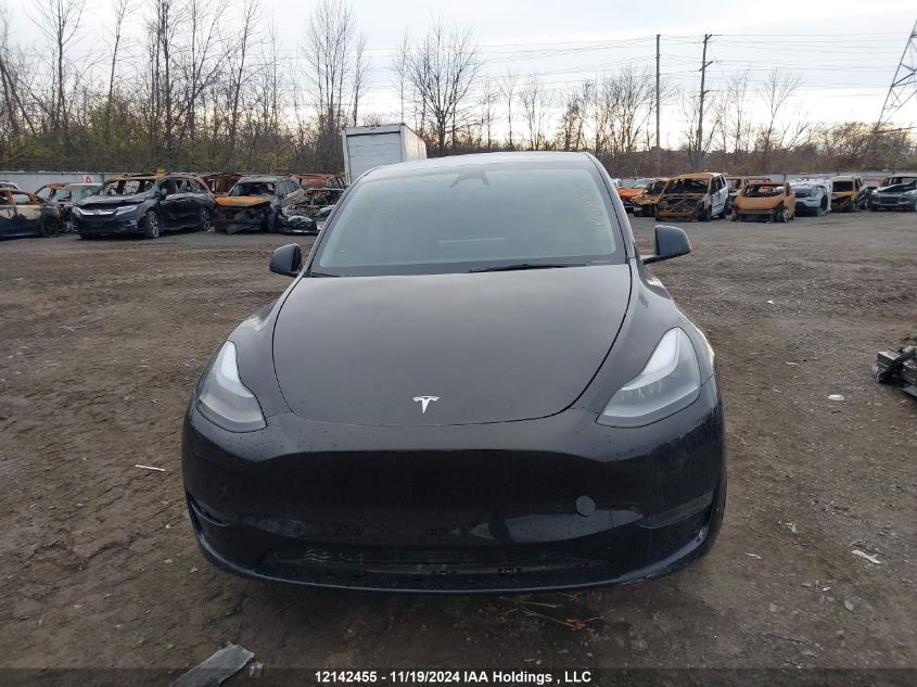 2024 Tesla Model Y VIN: 7SAYGDED5RF991229 Lot: 12142455