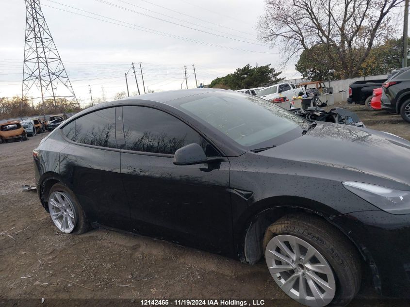 2024 Tesla Model Y VIN: 7SAYGDED5RF991229 Lot: 12142455